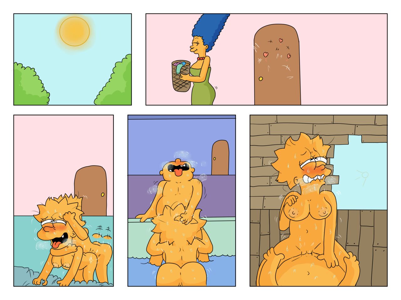 Lisamania El Video Secreto De Marge Page Comic Porn Xxx