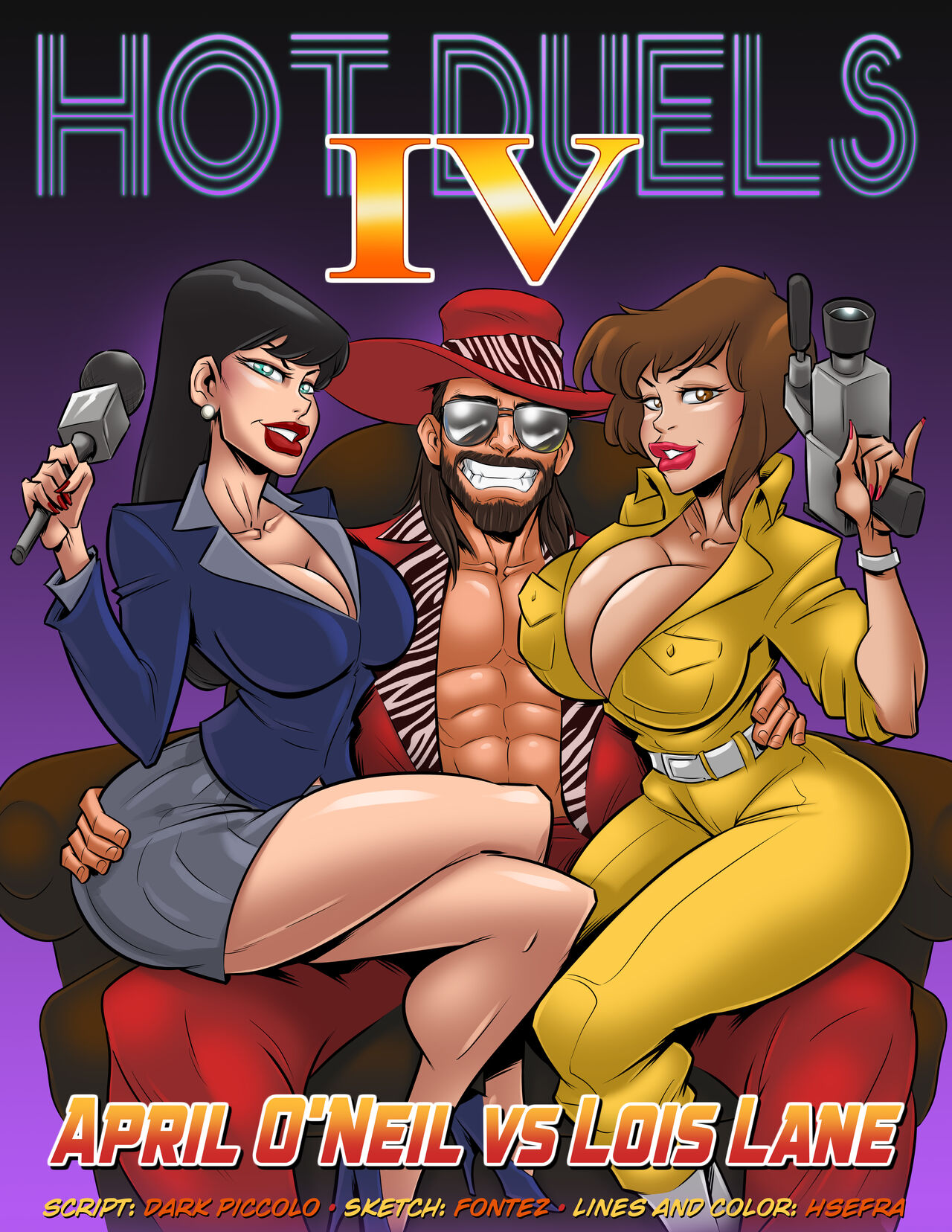 Hot Duels Iv April O Neil Vs Lois Lane Page Comic Porn Xxx