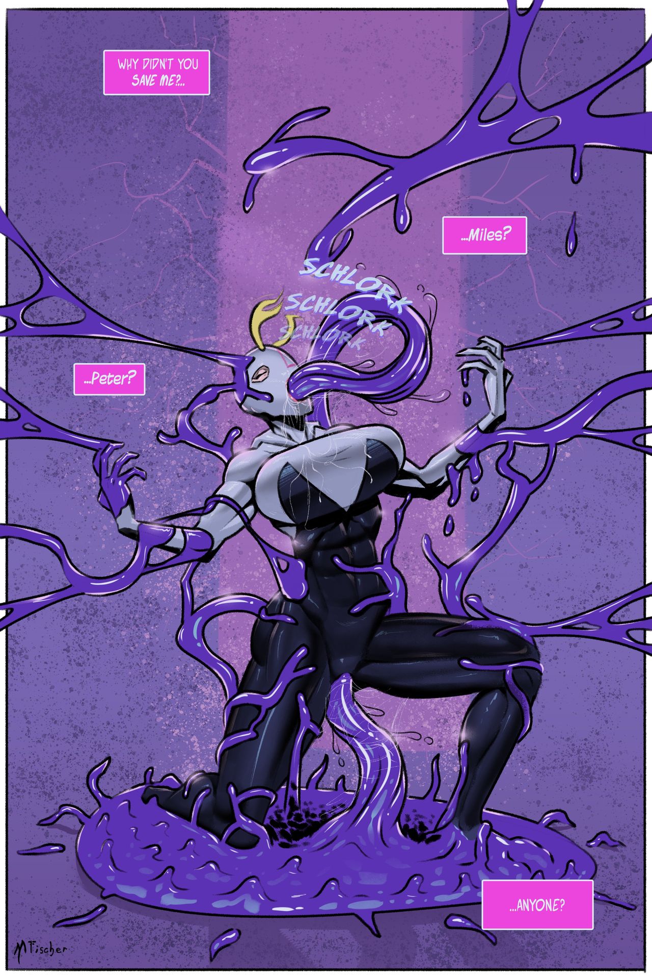 Meinfischer Venom S Kiss Page Comic Porn Xxx