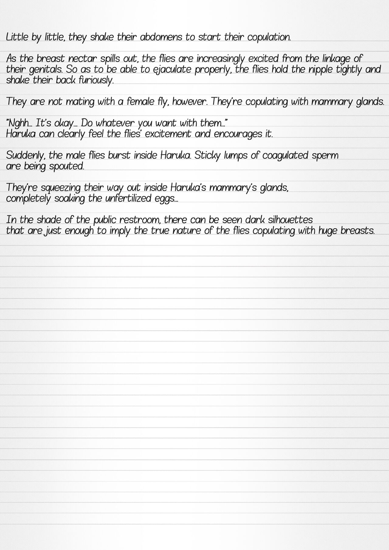 Misuke's Short Stories 4 - Haruka & Vermin page 8 full