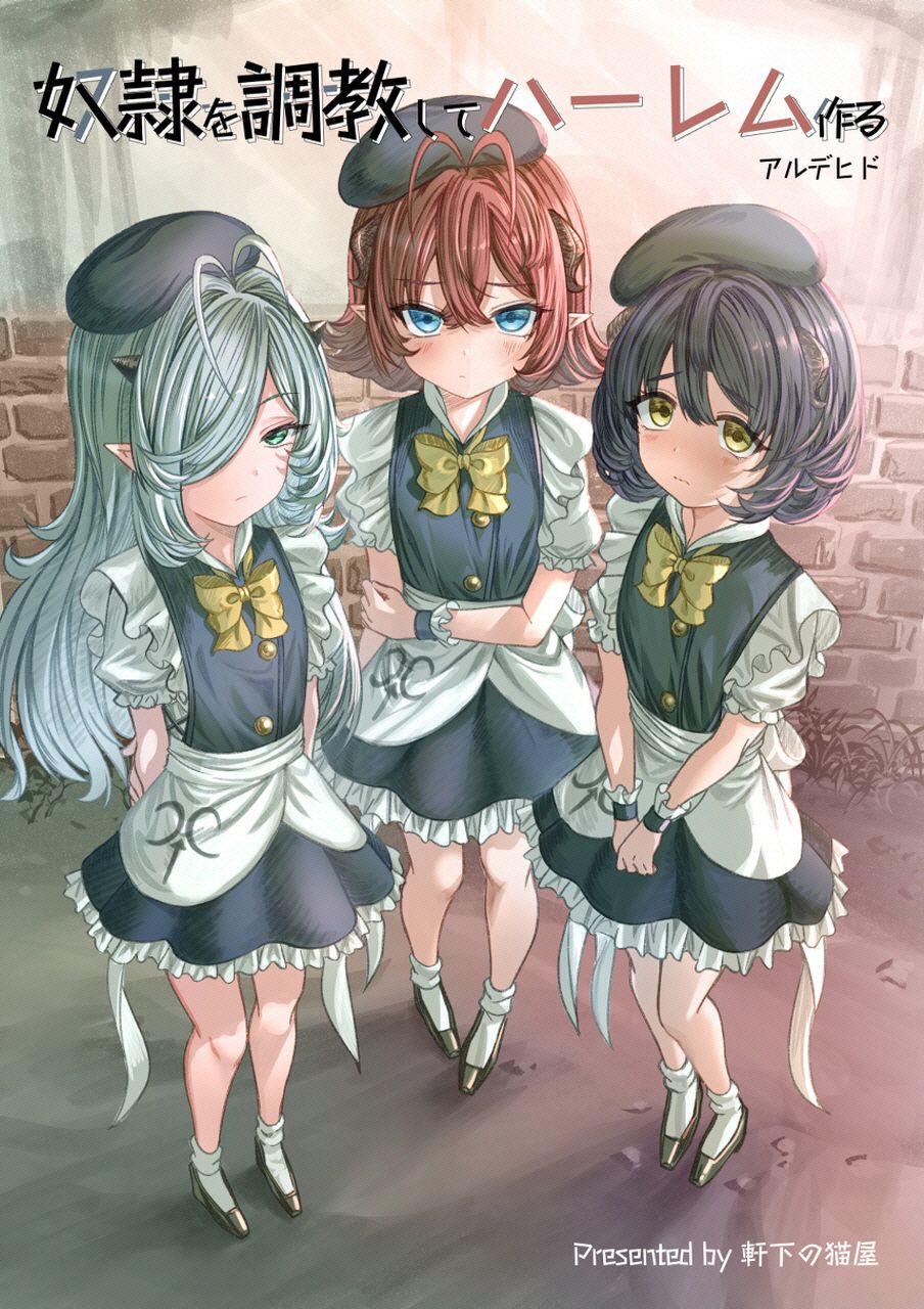 Dorei o Choukyou shite Harem Tsukuru ~Sodateta Dorei-tachi to Junai Harem H suru made no Hanashi~ | 노예를 조교해 하렘을 만들다 -녀석들과 순애 하렘 H 할 때까지의 이야기- page 1 full