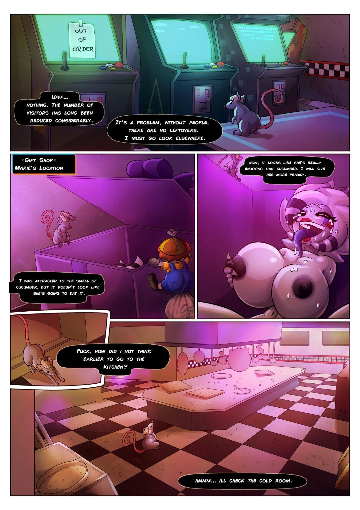 Fap nights at Frennis 3 "THE OBSERVER"   English page 10 full