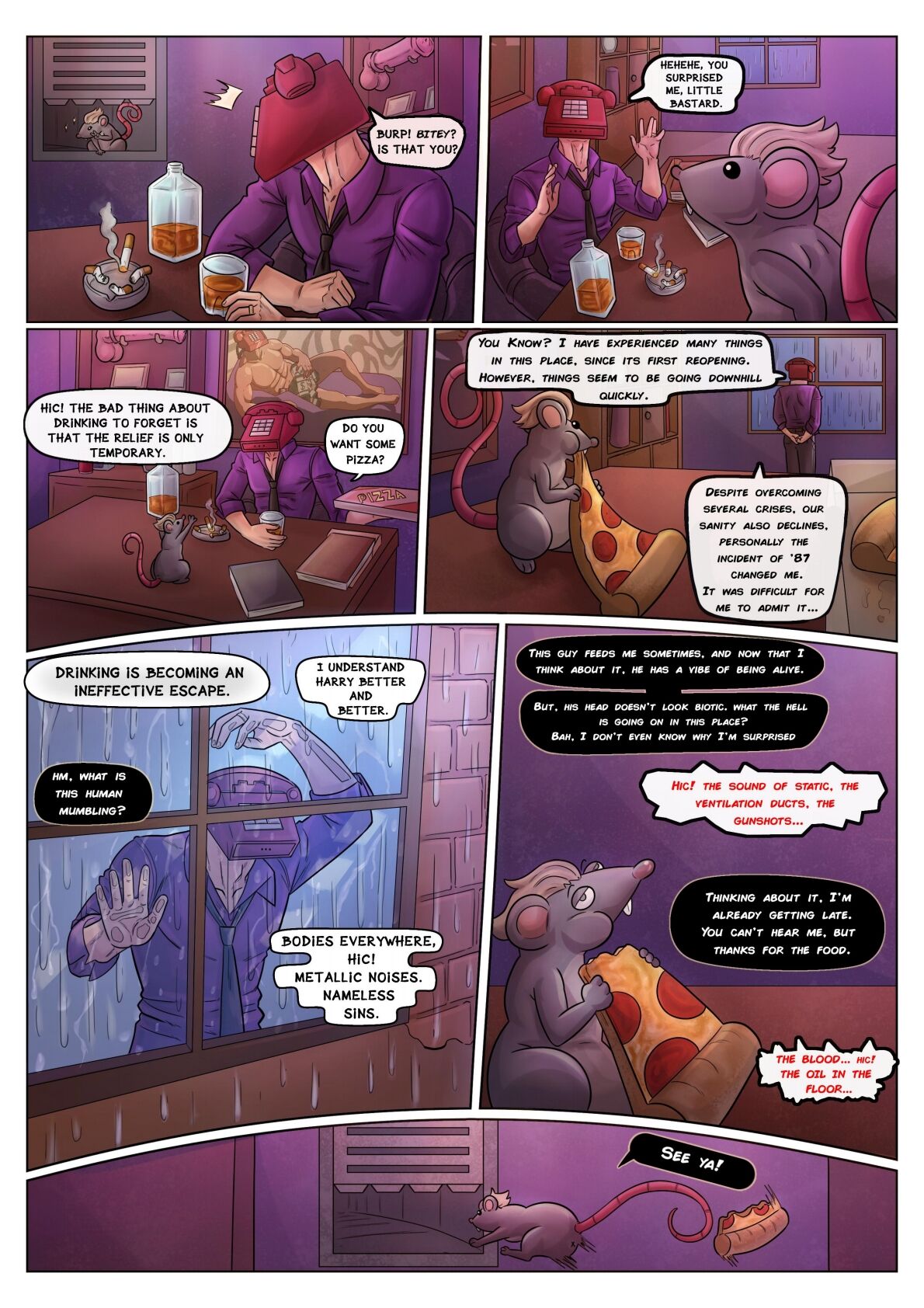 Fap nights at Frennis 3 "THE OBSERVER"   English page 12 full
