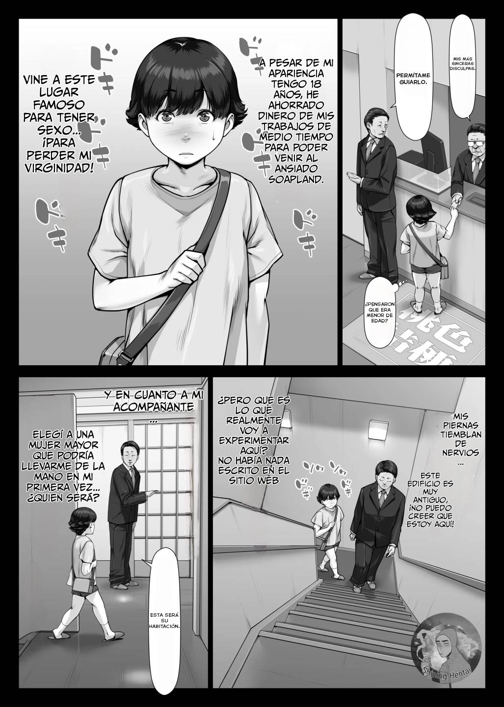 Momoiro Kikyou Boku no Hajimete wa Toshiue Bakunyuu Soap-jou page 7 full
