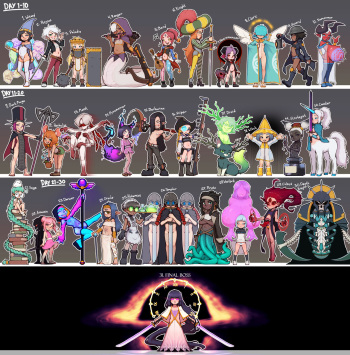 [Plebbles] Lolitober 2023 Character Designs cover