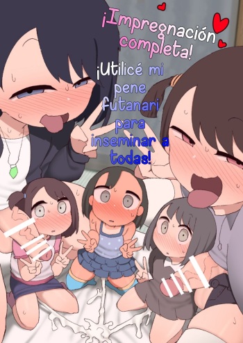 [Izumo Gasshuukoku (Momomo Gasshuukoku)] Zenin Jusei Kanryou! Futanari Chinpo de Haramasemashita! | ¡Impregnación Completa! ¡Utilize mi pene futanari para inseminar a todas! [Spanish] [LicoD.Olmer] cover