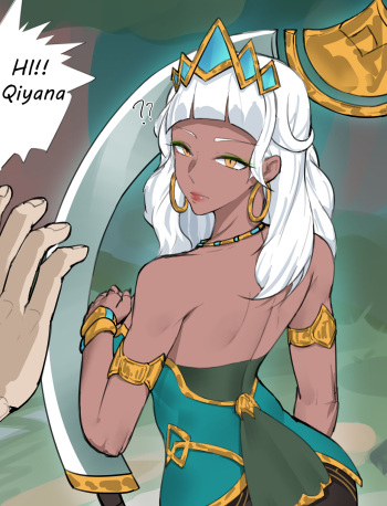 [Cidkyu] Qiyana (League of Legends) [English] [Uncensored] cover