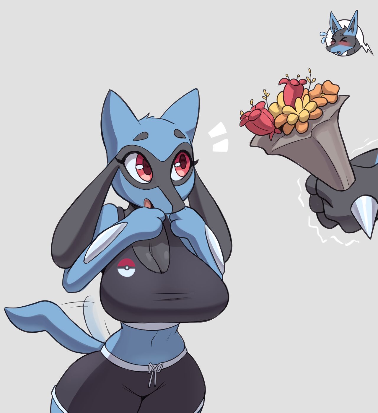 Lucario x Riolu page 7 full