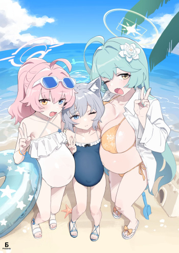 [CrowView (Various)] Blue Aka-chan IN Bu 2 (Blue Archive) [Digital] cover