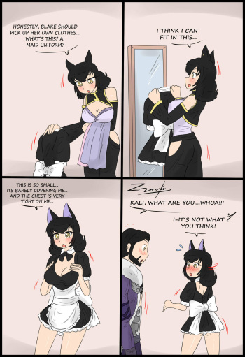[Zronku] Kali Tries Being Maid [english] cover