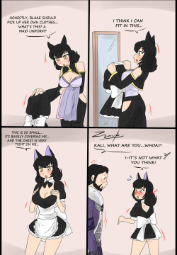 Kali Tries Being Maid
