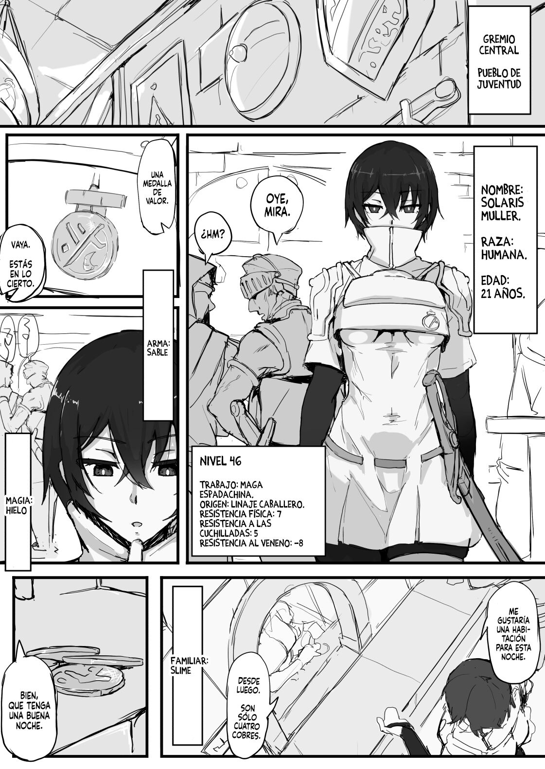 Kurokami Cool Kenshi no Shumi | La Estoica Afición de la Espadachina de Pelo Oscuro page 3 full