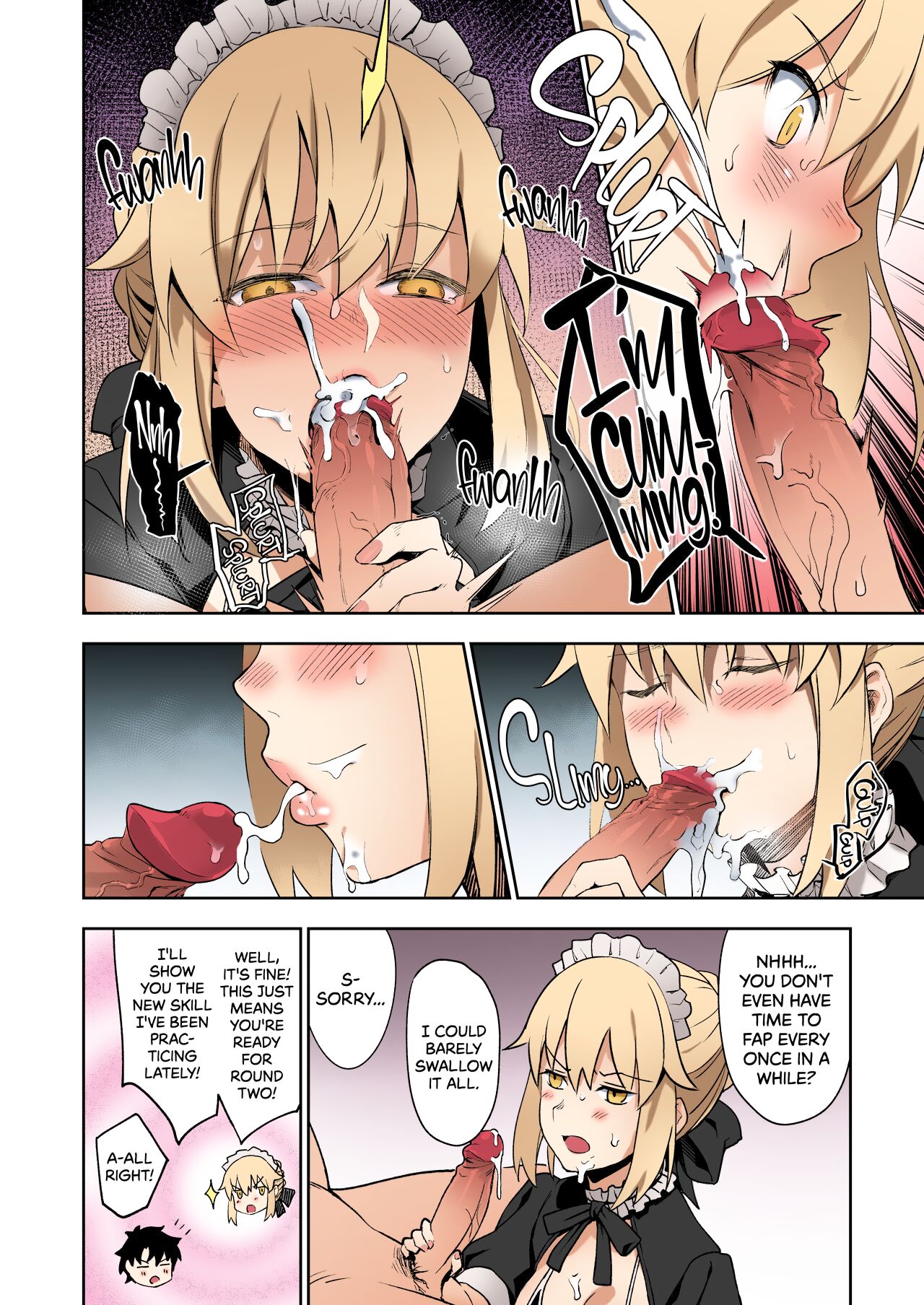 Chaldea Soap SSS-kyuu Gohoushi Maid | Chaldea Soapland's Premium Maid page 7 full