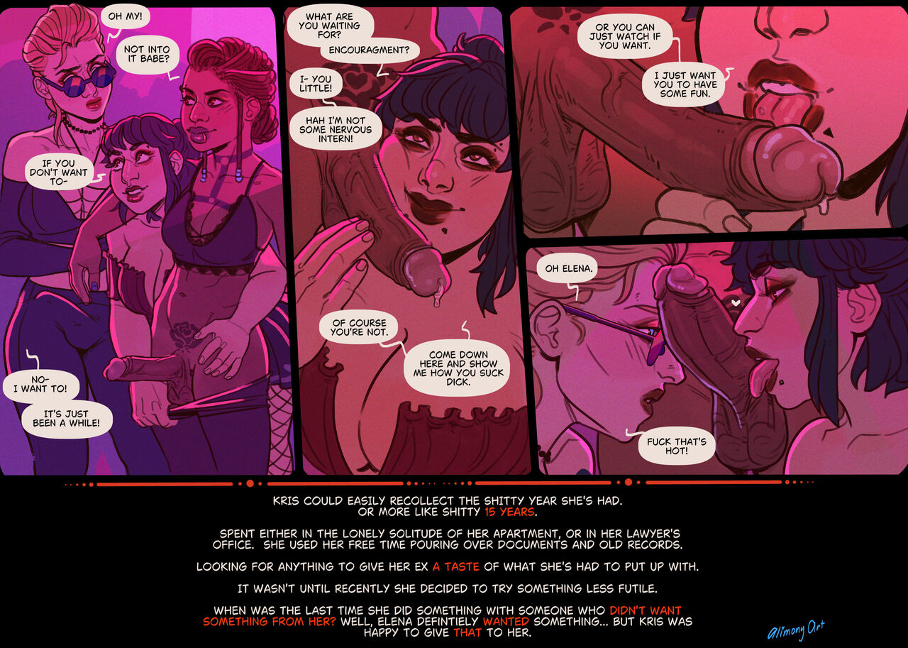 Kris x Elena CYOA page 4 full