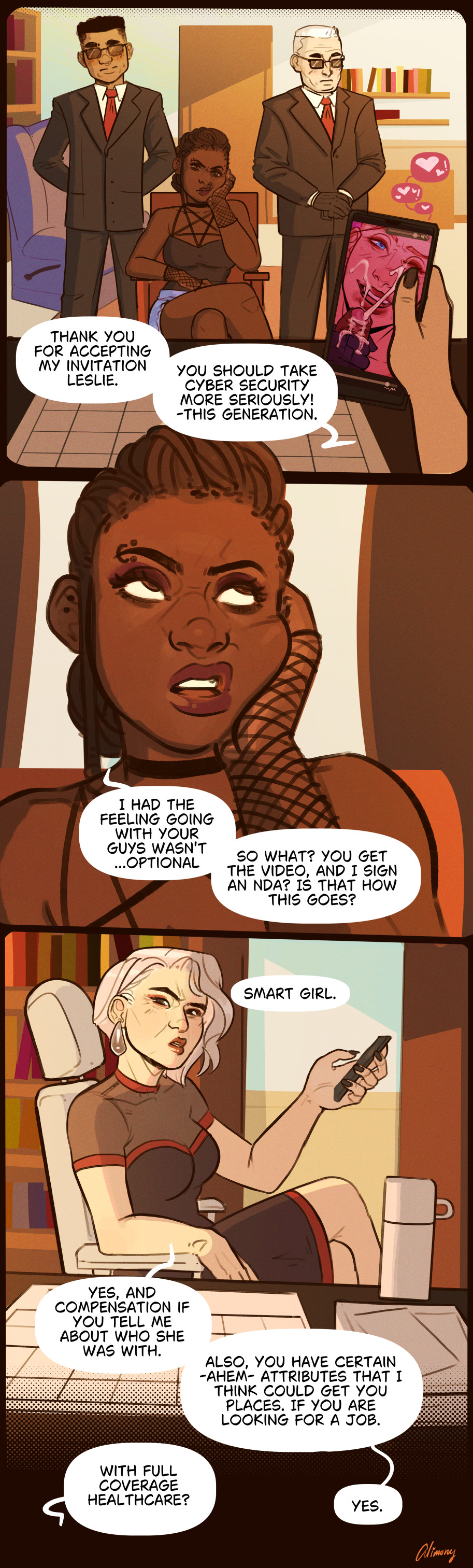 Kris x Elena CYOA page 9 full