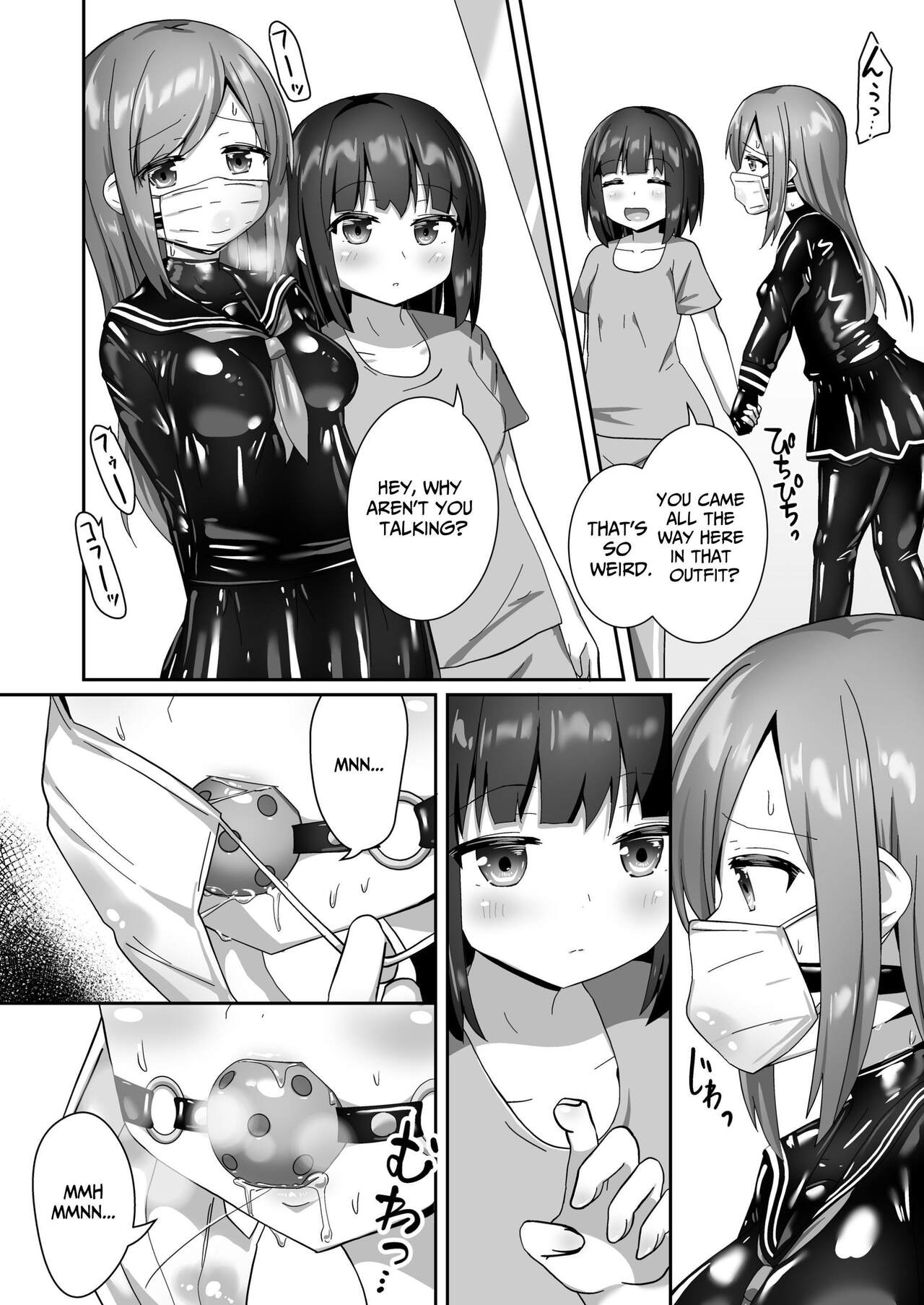 Osatou wa Yuriiro | Our Virtual Love is Dyed with Yuri page 4 full