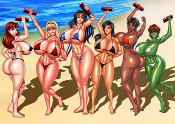 Super Beach-Babes Wage War! (CSSP) cover