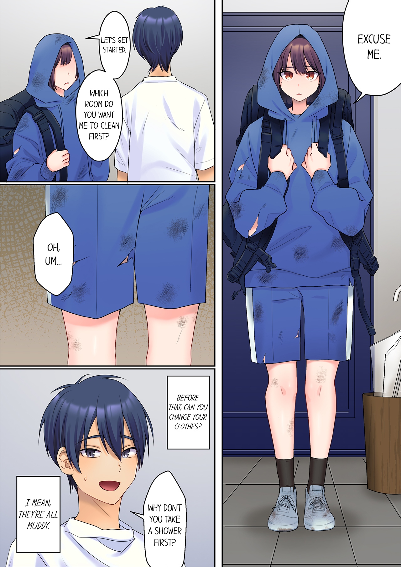 Mukuchi na Kanojo no Seikantai ~Koe wa Dasanai kedo Karada wa Shoujiki da ne, Zubunure da yo 1-6 | The Quiet Girl’s Erogenous Zone - She Doesn’t Moan, but Her Body is Honest, She is Wet 1-6 page 8 full