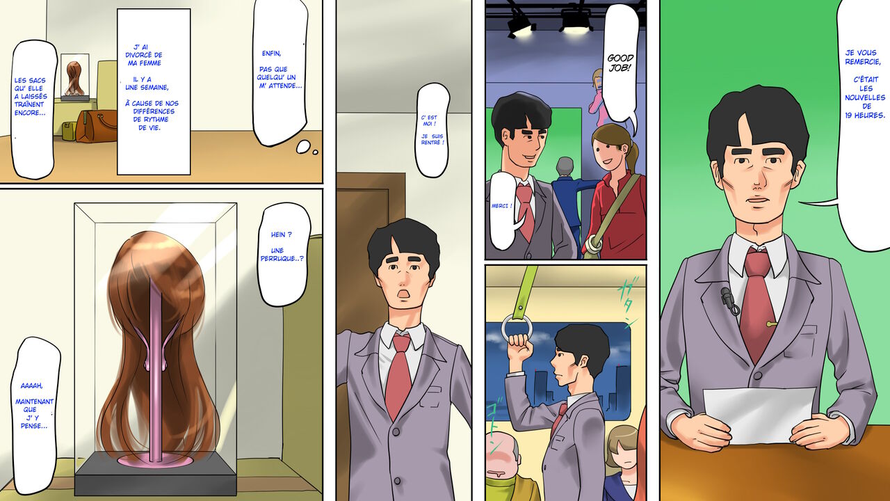 Mahou no Wig -  La Perruque Magique - Masochisme Transgenre page 2 full