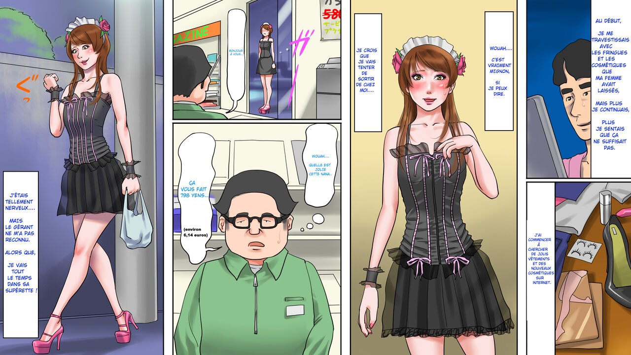 Mahou no Wig -  La Perruque Magique - Masochisme Transgenre page 8 full