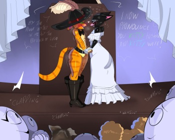 [TAYRONNEBR/Tayuri] Puss and kitty love story (Puss in Boots) cover