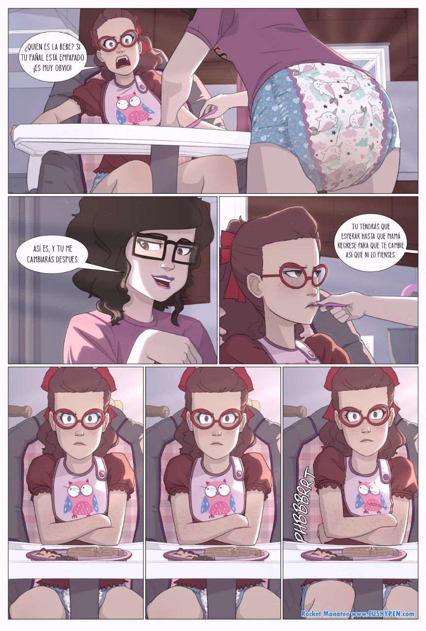 Artista - RocketManatee / Viola y Penny - COMIC ESPAÑOL page 5 full