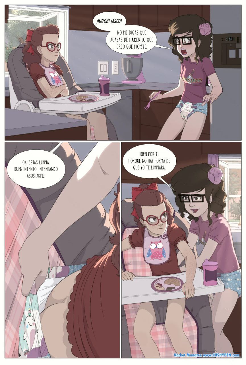Artista - RocketManatee / Viola y Penny - COMIC ESPAÑOL page 6 full