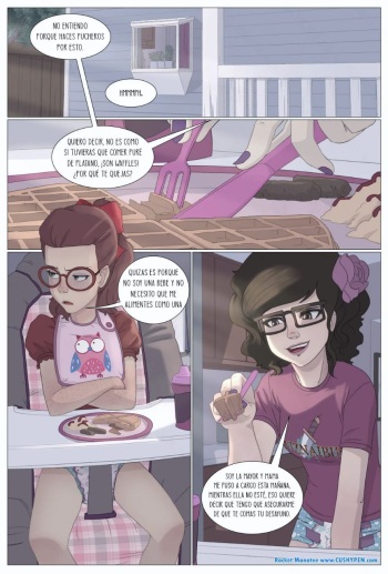 Artista - RocketManatee / Viola y Penny - COMIC ESPAÑOL (traducido) (ABDL Hispano) cover