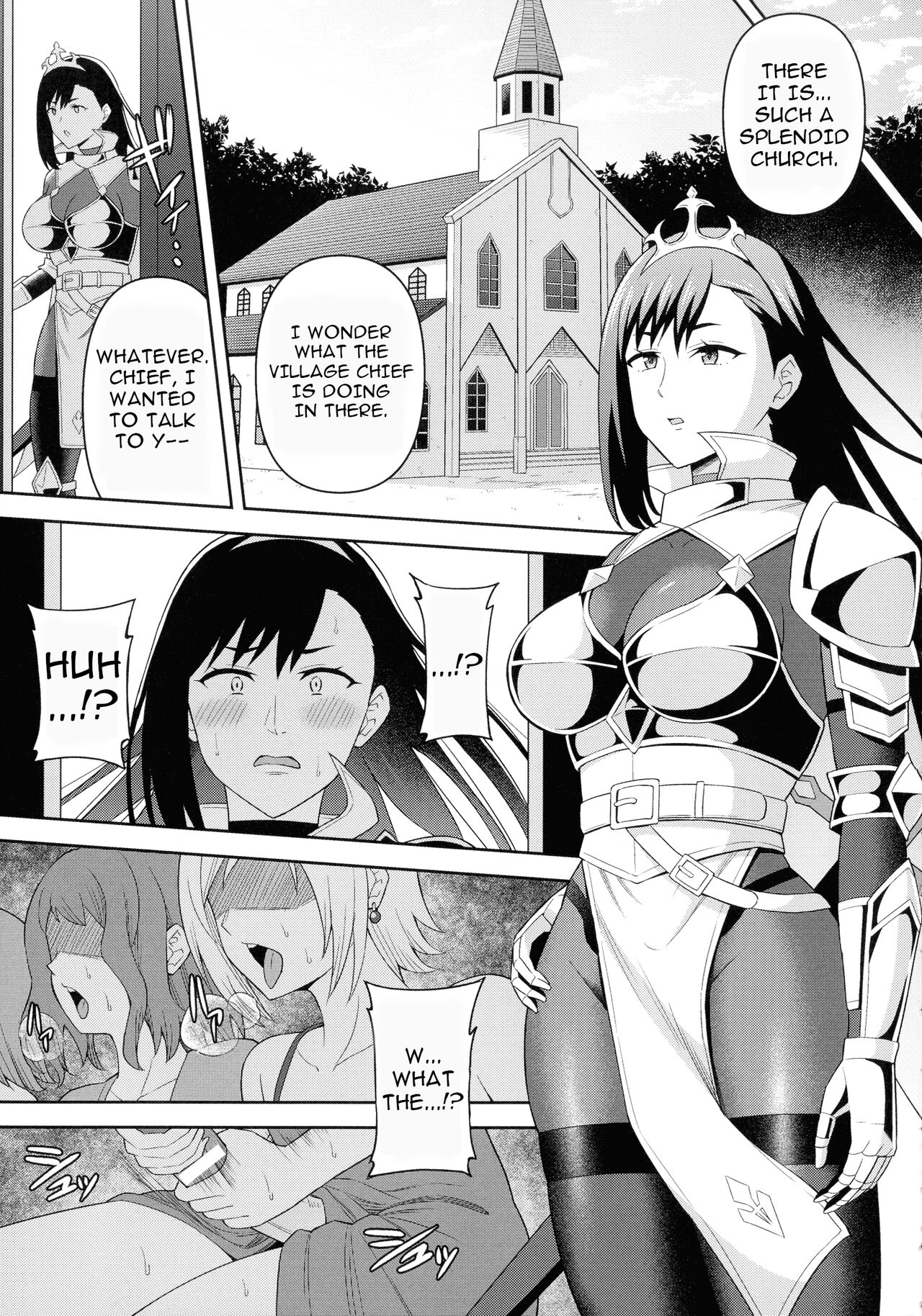Futanari Kyo no Sakubo Kohen | Futanarism Conspiracy Part II page 3 full