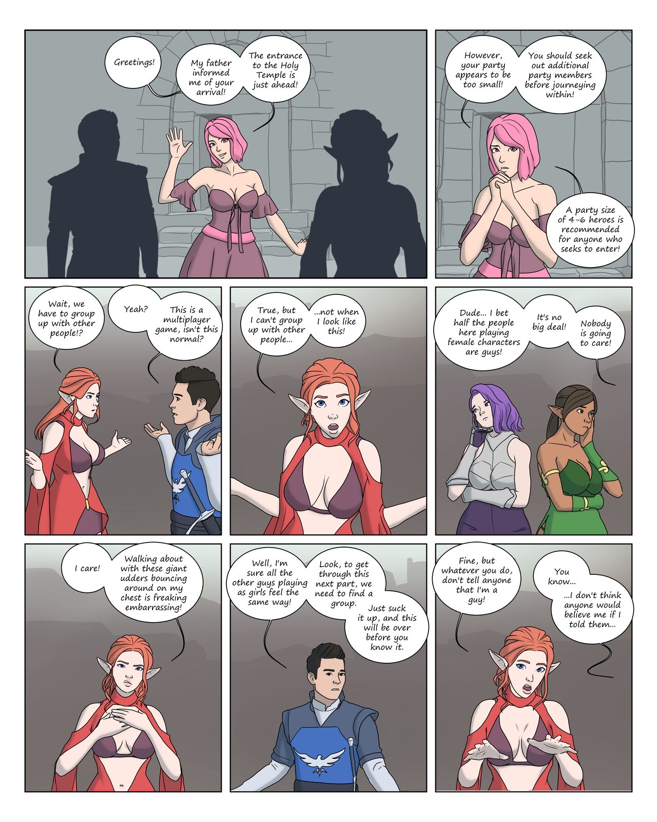 Being Fiona – Issue 1 page 10 full