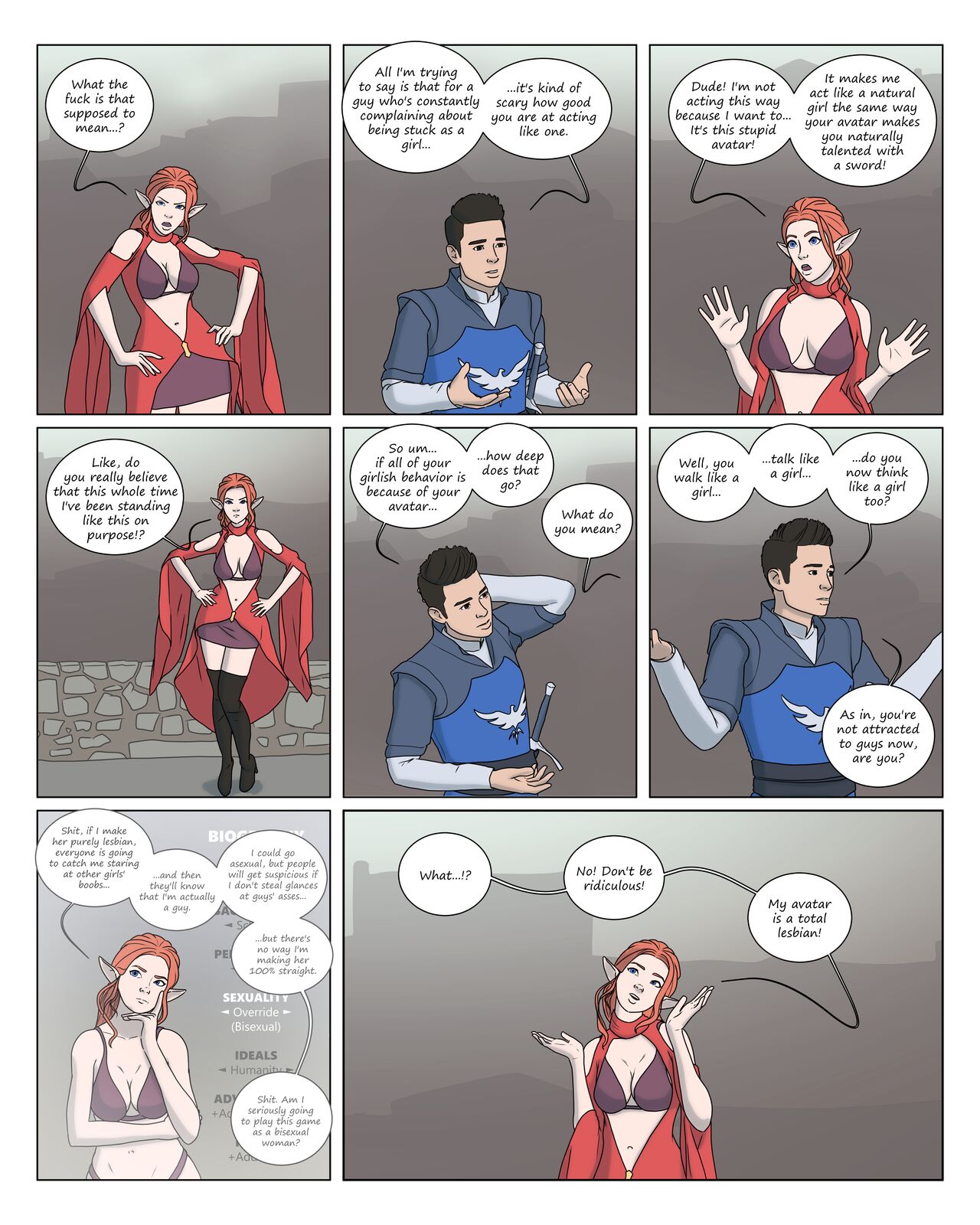 Being Fiona – Issue 1 page 11 full