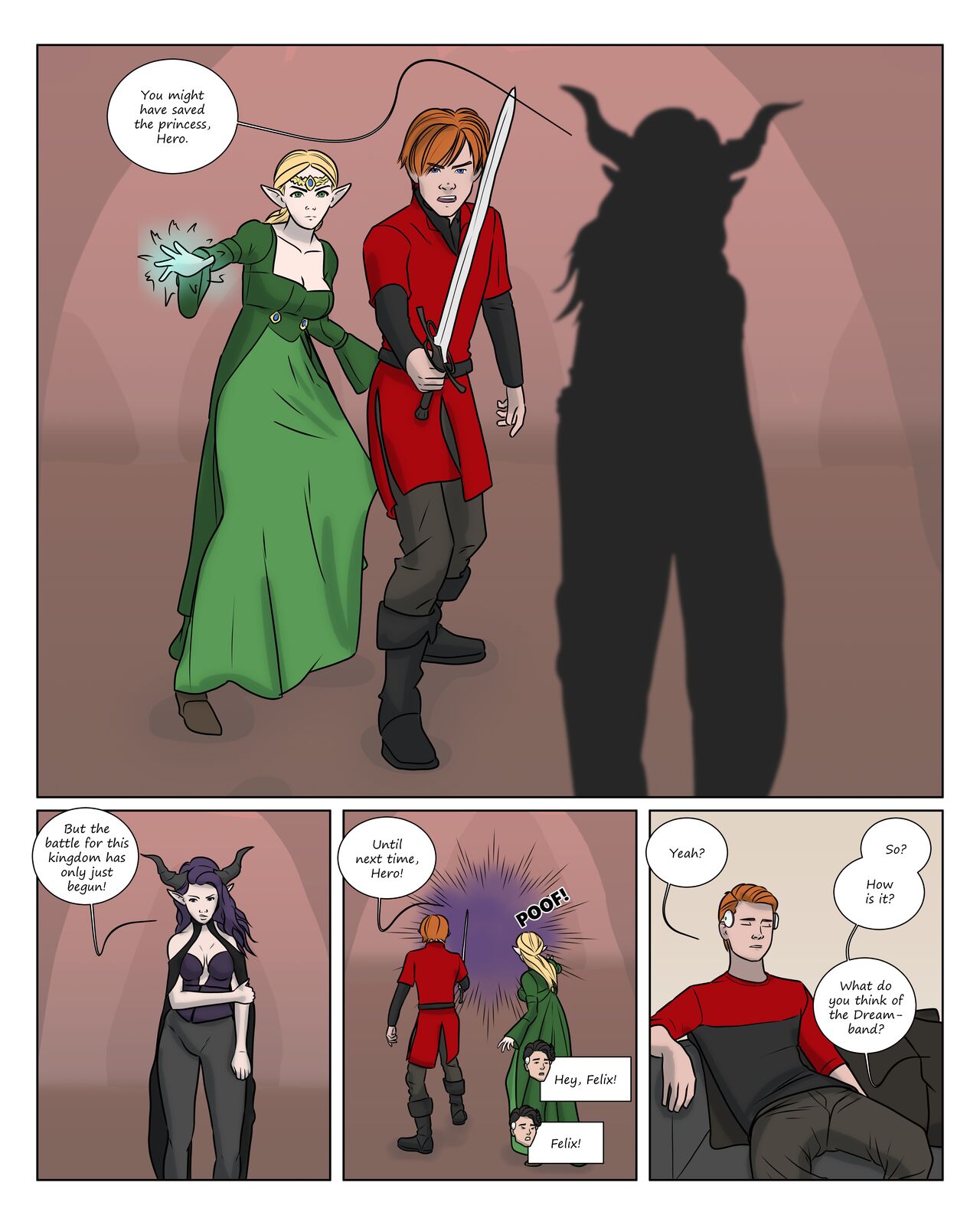 Being Fiona – Issue 1 page 2 full