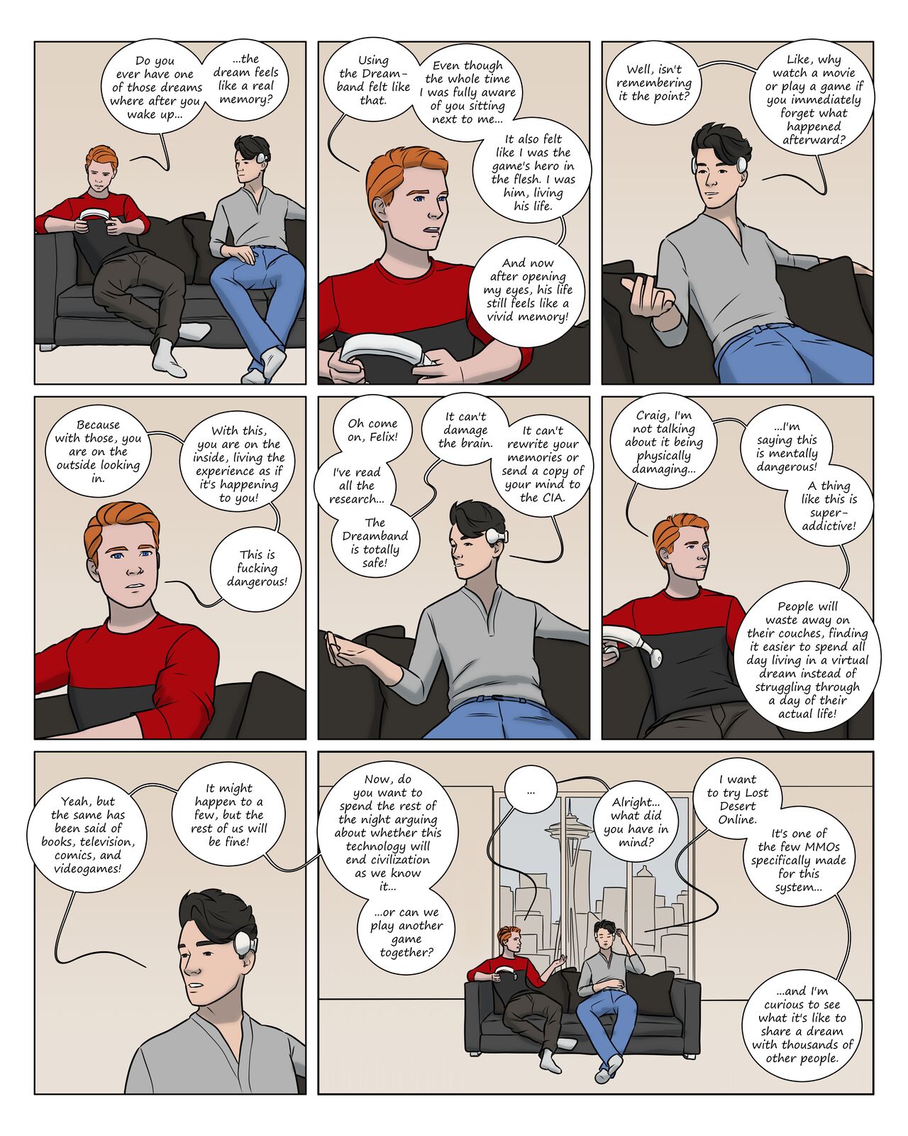 Being Fiona – Issue 1 page 3 full