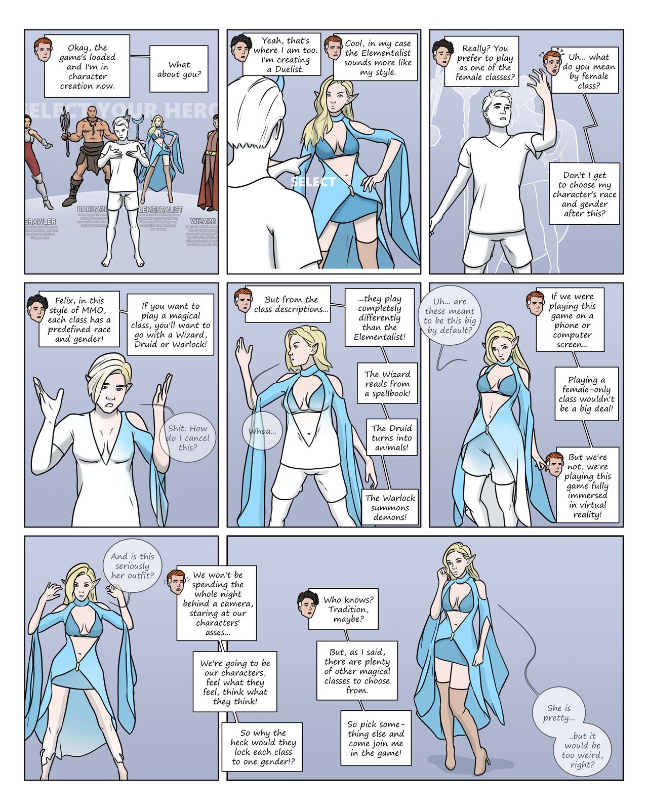 Being Fiona – Issue 1 page 4 full
