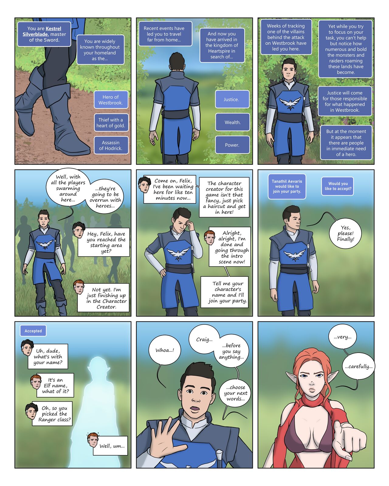 Being Fiona – Issue 1 page 5 full