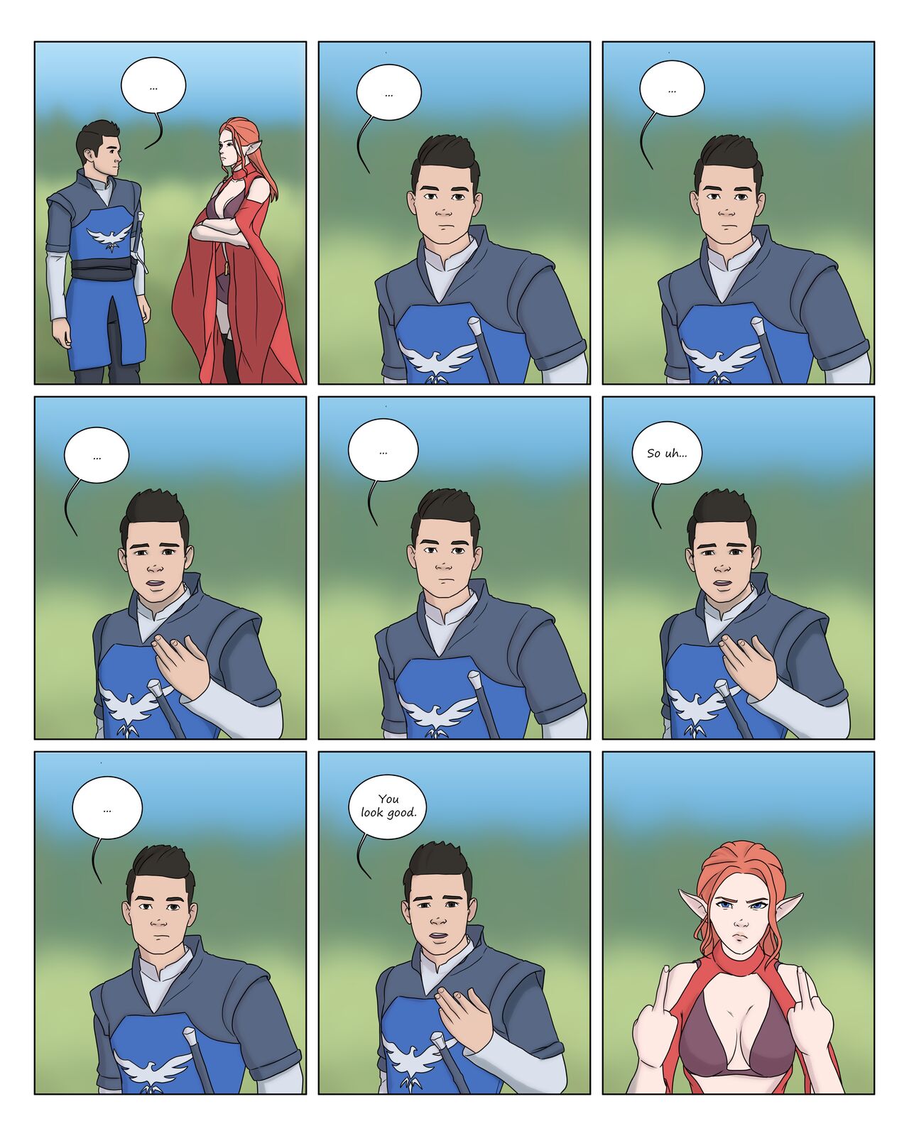 Being Fiona – Issue 1 page 6 full