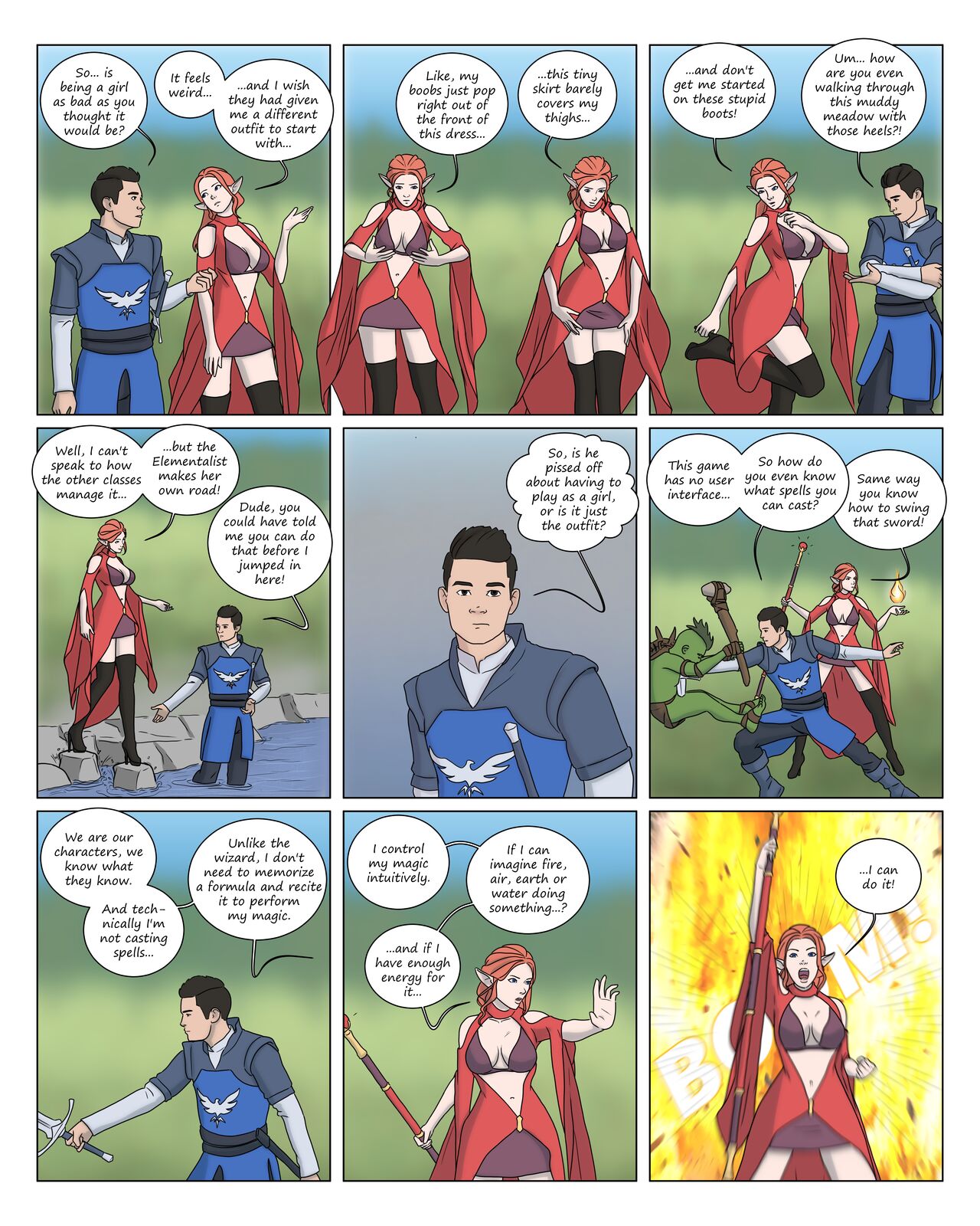 Being Fiona – Issue 1 page 7 full