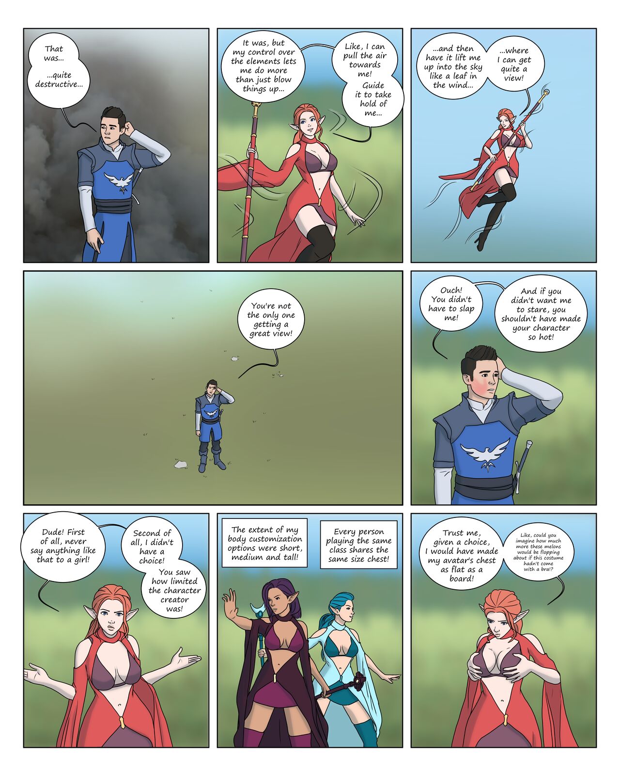 Being Fiona – Issue 1 page 8 full