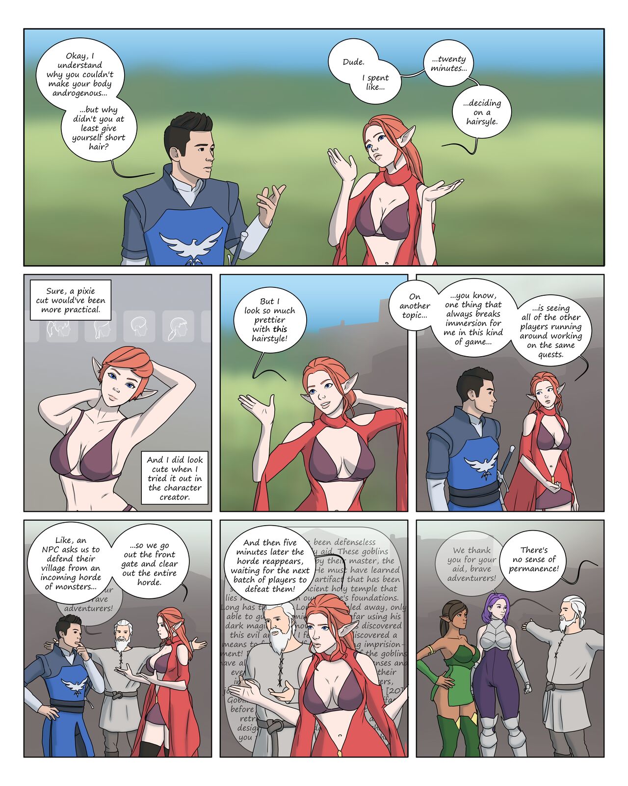 Being Fiona – Issue 1 page 9 full