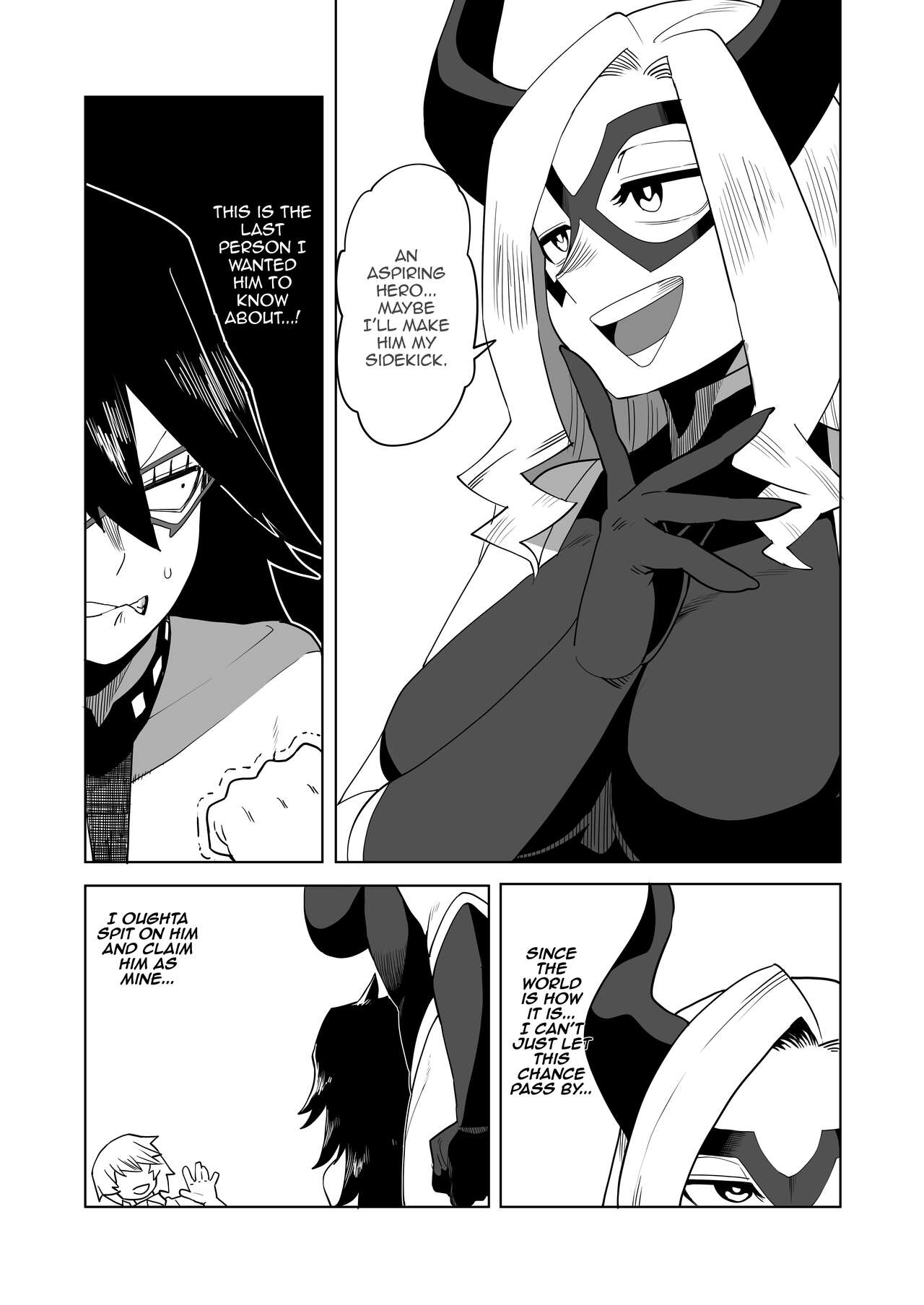 Teisou Gyakuten Mono Mt. Lady no Baai  / Inverted Morality Hero Academia ~ Mt. Lady's Case ~ page 4 full