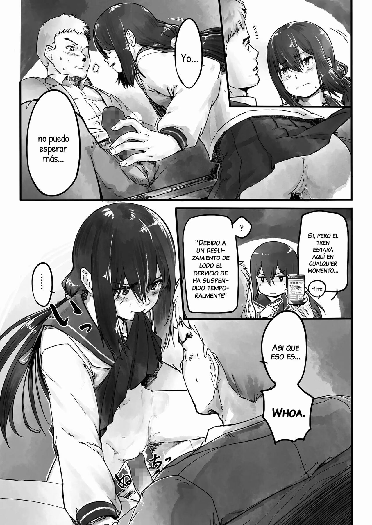 Ame no Hi no Nagaisu de | On a Bench, On a Rainy Day page 11 full