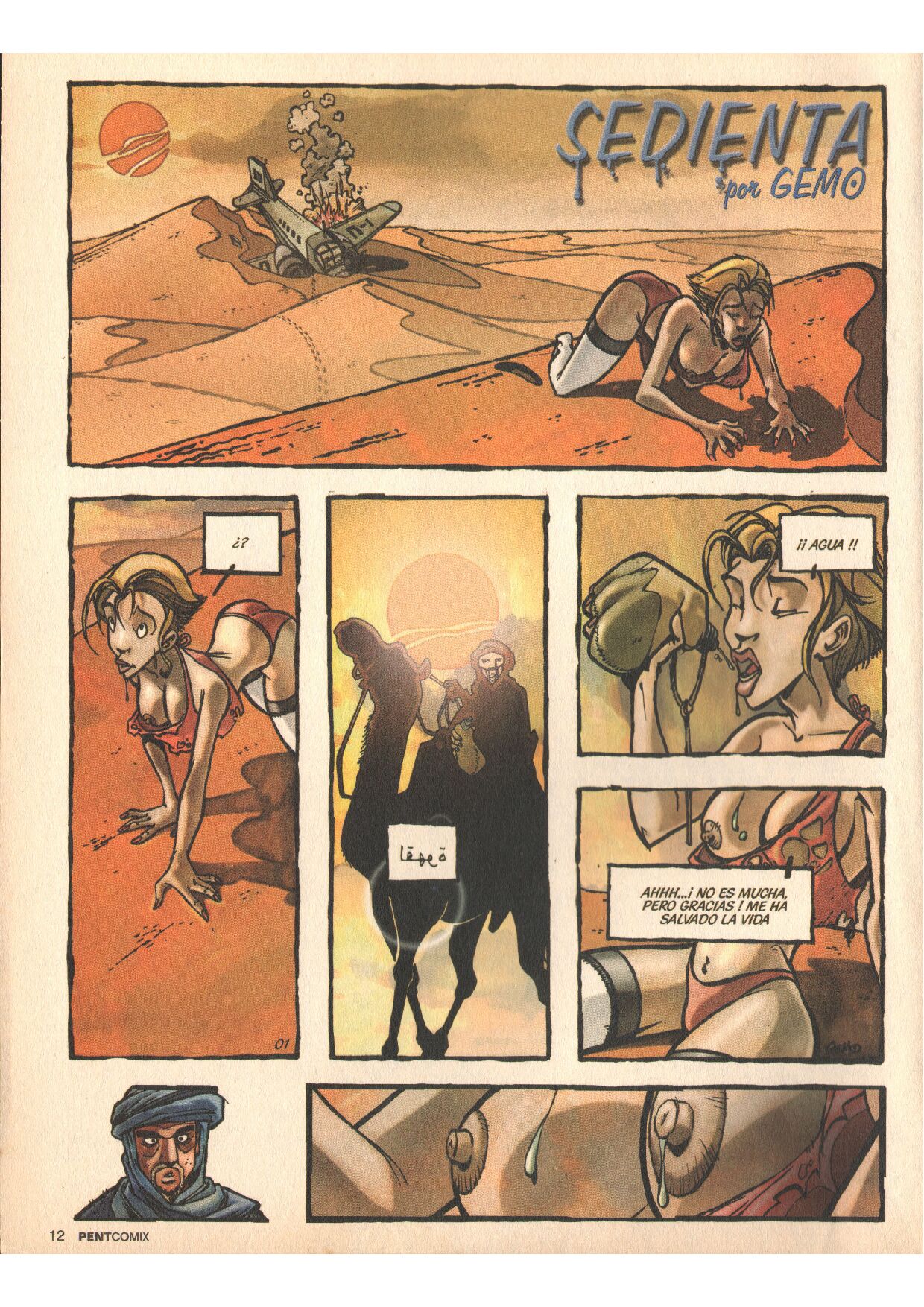 Penthouse Comix #64 page 12 full