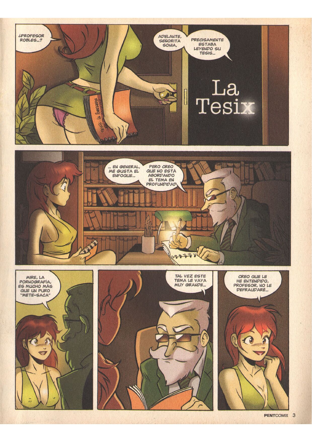 Penthouse Comix #64 page 3 full