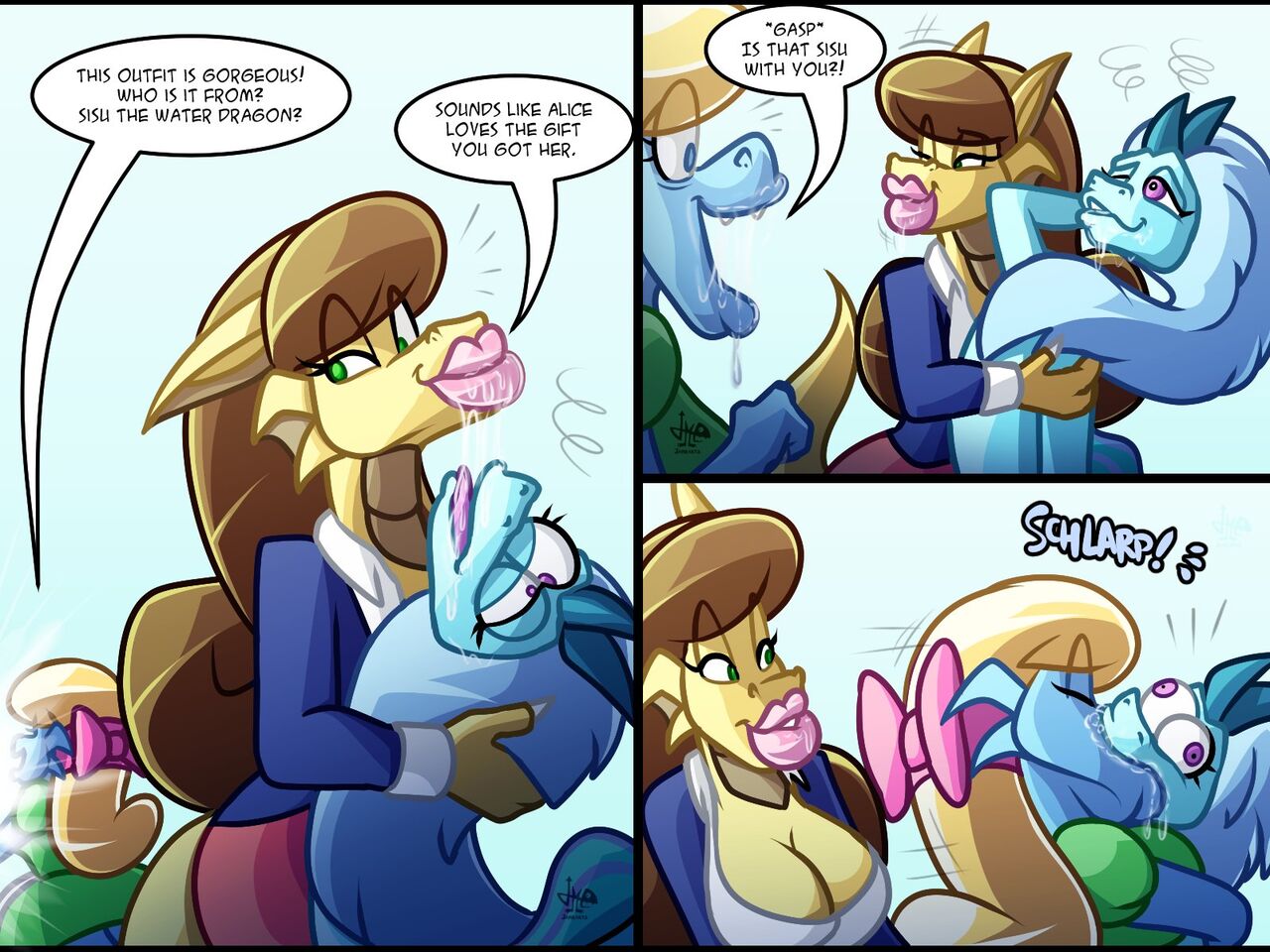 Dragon Besties! page 5 full
