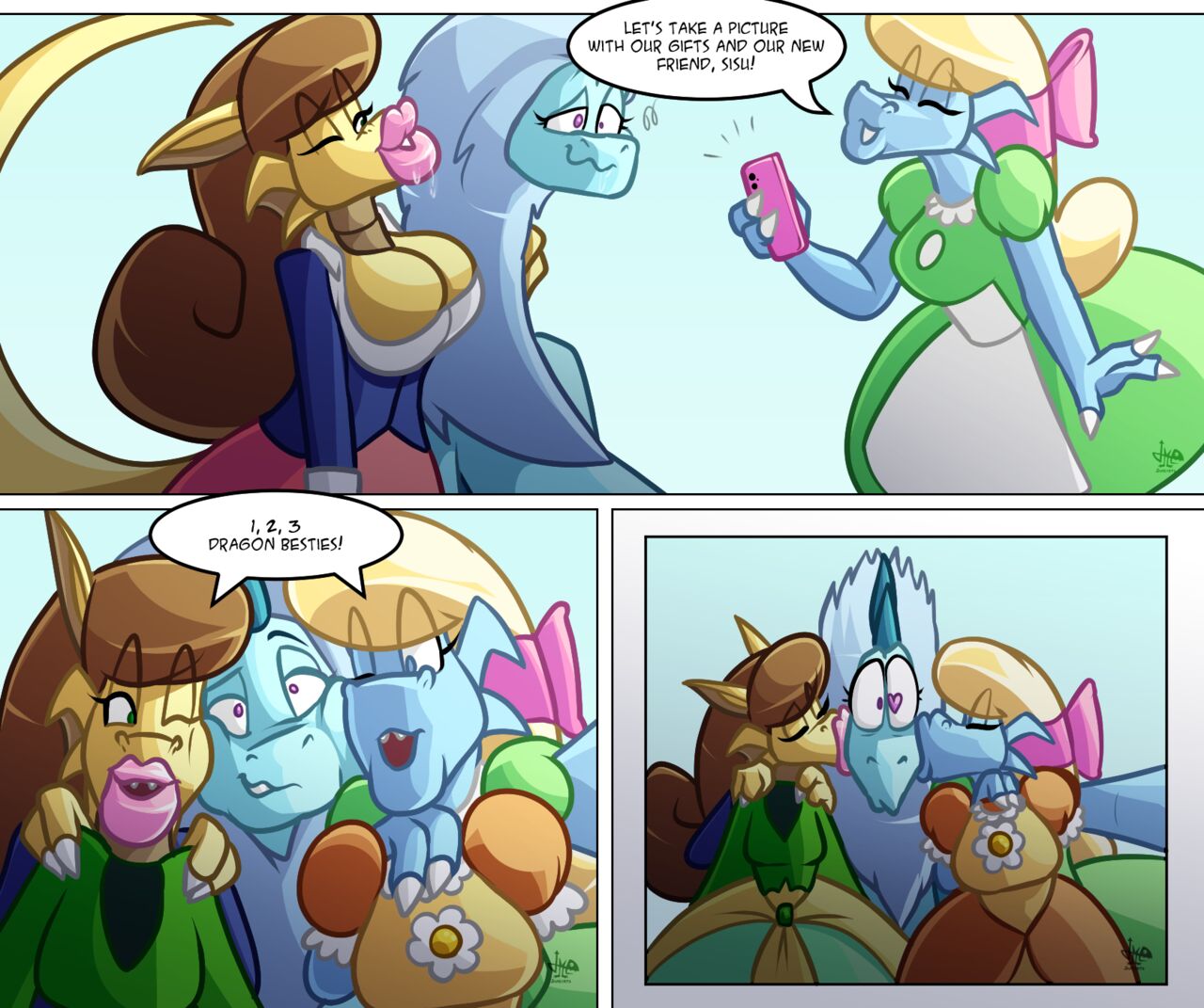 Dragon Besties! page 9 full
