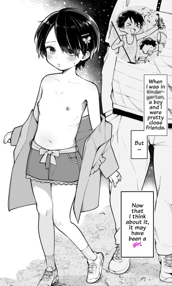 [Nagase Tooru] Otoko da to Omotteta Osananajimi ga Onnanoko datta [English] cover