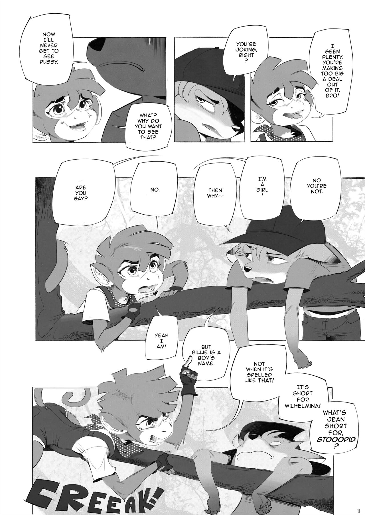 The Billie Jean Comic page 12 full