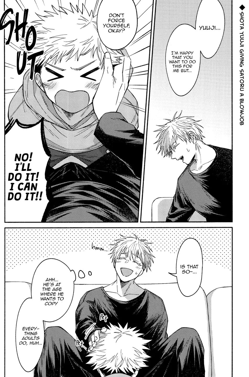 Shota Yuuji GoYuu no Ecchi no Hon | Shota Yuuji Lewd GoYuu Book page 7 full