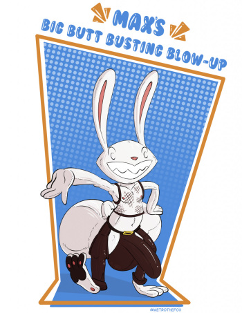 [MetroTheFox] Max's Big Butt Busting Blow-Up cover