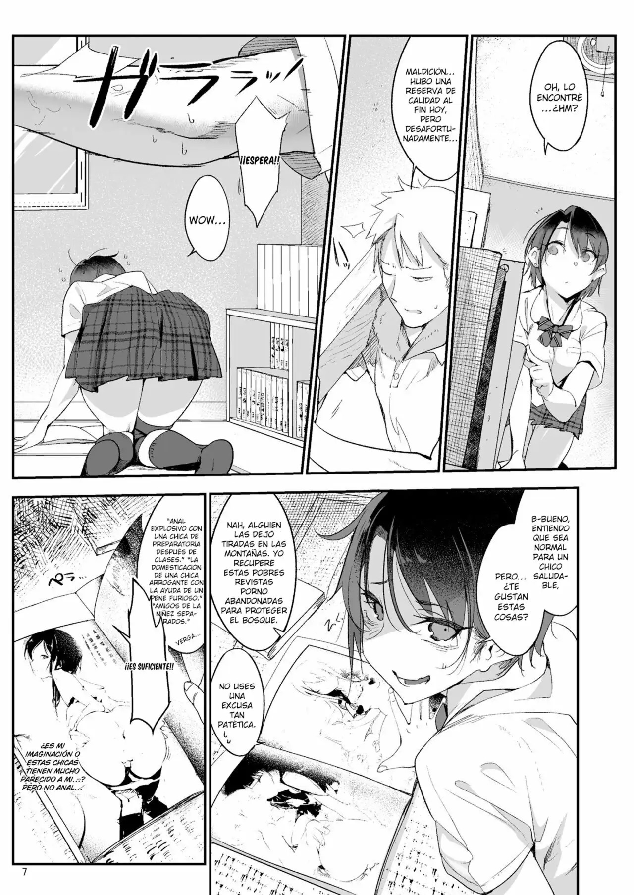 Mesudachi | Boyish Girl Friend page 8 full